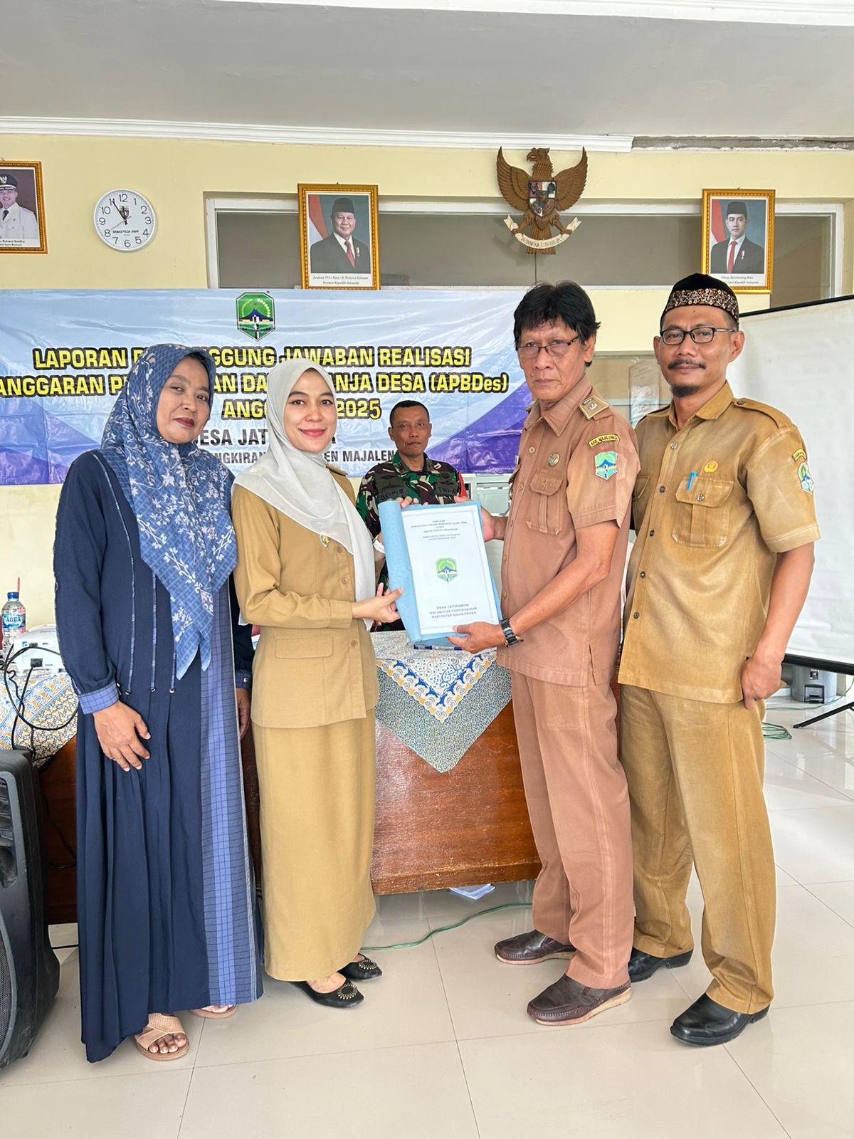 Pemerintah Desa Jatipamor Gelar Musyawarah LPPD dan LKPPD Tahun Anggaran 2025