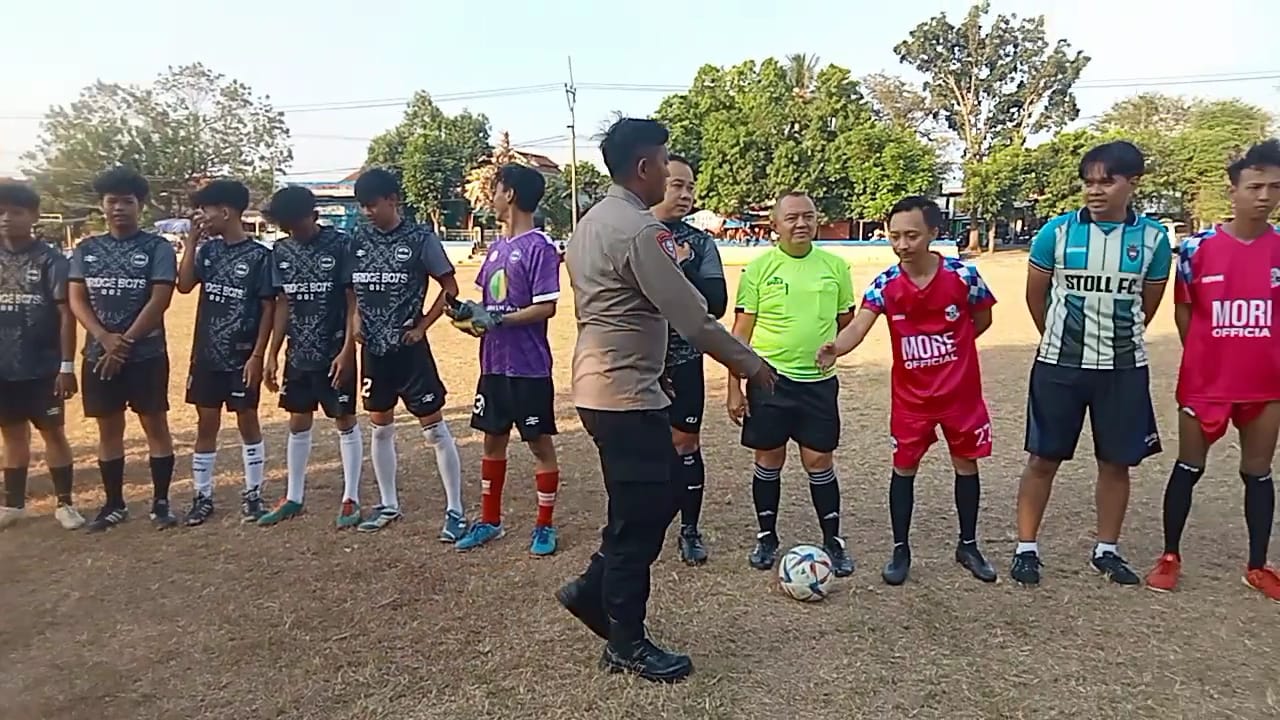 Semarak PHBN, Turnamen Bola Antar RW Meriahkan Desa Jatipamor